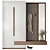 Slim Entryway Closet Organizer 3D model small image 3