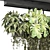 Metal Box Hanging Plant Set 3D model small image 3