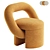 Cozy Boucle Armchair for 3D 3D model small image 2