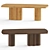 Winslow Dining Table | 2440mm 3D model small image 1