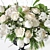 Modern Floral Decor Set 072 3D model small image 6