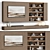 Modern Minimalist Modular TV Wall Unit 3D model small image 5