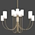 Harlem 10-Light Chandelier Fixture 3D model small image 3