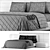 Double Bed by Lazzoni 3D model small image 5
