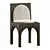 Sleek Modern Kody Dining Chair 3D model small image 2