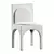 Sleek Modern Kody Dining Chair 3D model small image 3