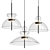 Modern LED Pendant Lamp Bangkok 3D model small image 1