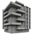 Detailed Building Model 92 3D model small image 5