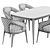 Modern Playground Dining Set 3D model small image 6