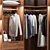 Smoothed Wardrobe 3D Model 3D model small image 2