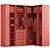 Smoothed Wardrobe 3D Model 3D model small image 4