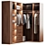 Smoothed Wardrobe 3D Model 3D model small image 5