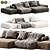 Cozy Island Sofa 2015	Model 3D model small image 1