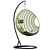 Rotating Hanging Swing Chair - 3D Models 3D model small image 1