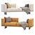 Contemporary Minotti Dylan Furniture Design 3D model small image 1