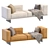 Contemporary Minotti Dylan Furniture Design 3D model small image 3