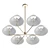 Elegant Harriett Chandelier 3D model small image 4