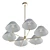 Elegant Harriett Chandelier 3D model small image 5