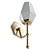 Modern UV-Unwrapped Slater Sconce 3D model small image 5