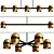 Sophisticated Octavia Chandelier Collection 3D model small image 1