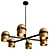 Sophisticated Octavia Chandelier Collection 3D model small image 3