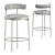 Liberda Bar Stool - Chic Magnet 3D model small image 2