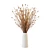 Vintage Decorative Vase with Dried Flowers 3D model small image 1