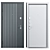 Abris Berez Metal Entry Door 3D model small image 3