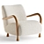Modern Minimalist Sula Chair 3D model small image 3