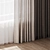 Linen Interior Curtain 3D Model 3D model small image 2