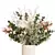 Eucalyptus Bouquet with White Roses 3D model small image 2