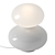 Modern Oval Table Lamp Design 3D model small image 2