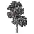 Elegant Tree Sculpture Decor 3D model small image 4