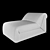 Modern Fabric Leather Sofa Bond 3D model small image 3