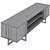 Contemporary TV Stand Georgia by Frato 3D model small image 5