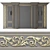 Elegant Classic Wall Decor Ensemble 3D model small image 6