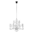 Ethereal Charm Blown Glass Chandelier 3D model small image 3