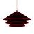 Elegant Fabric Pendant Lamp 3D model small image 2