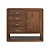 Walnut Veneer Hardwood Chicago Chest 3D model small image 2