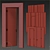  Sleek Invisible Door with Handles 3D model small image 5