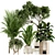 Premium Indoor Plants Set97 Model 3D model small image 1