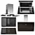 AEG Appliance Set Bundle Home 3D model small image 1