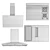 AEG Appliance Set Bundle Home 3D model small image 8