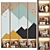 Colorful Modular Children's Wardrobe "Mountains 3D model small image 2