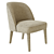 Meridiani Odette Uno Chair 3D model small image 1