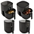 Philips 3000 Series Air Fryer 3D model small image 1