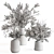 Emerald Branch Bouquet 152 3D model small image 6