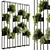 Green Oasis Divider Set 102 3D model small image 1