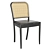 Modern Rattan Dining Chair 2017 3D model small image 1