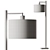 Sleek Metal Floor Lamp 3D model small image 3